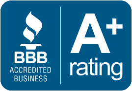 Better Business Bureau Accredited: A+ Rating
